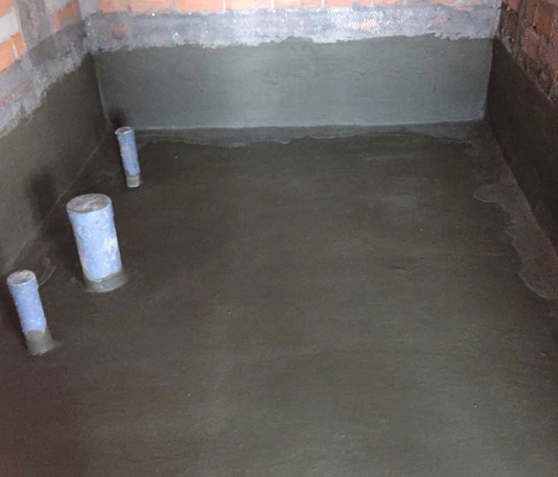 Công trình chống thấm WC căn hộ mini